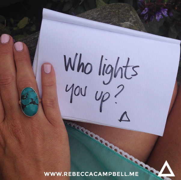who lights you up?