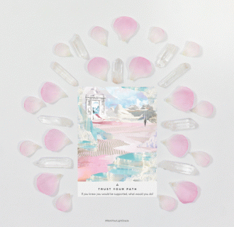 Trust your path Rebecca Campbell Work Your Light Oracle