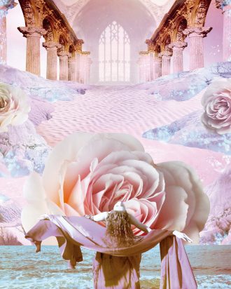 The Ever unfolding rose _ image from the work your light oracle by rebecca campbell