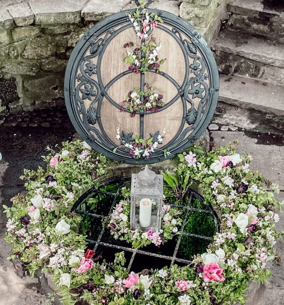 beltane at the chalice well