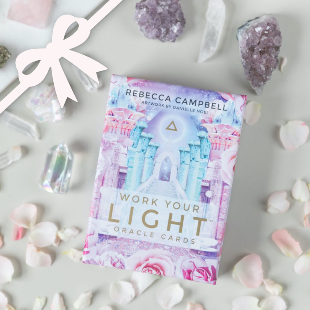 the work your light oracle by rebecca campbell